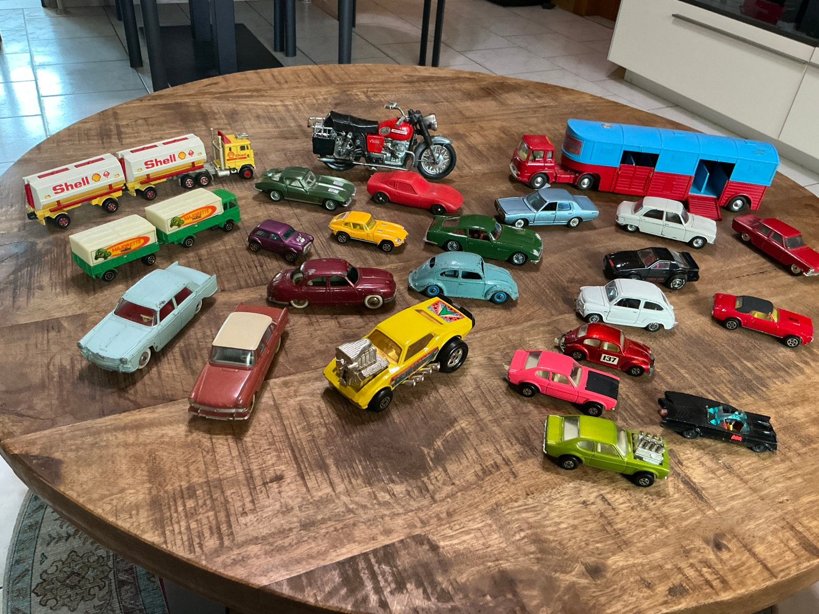 Lot vintage modelauto’s, Enlèvement ou Envoi, Utilisé, Corgi