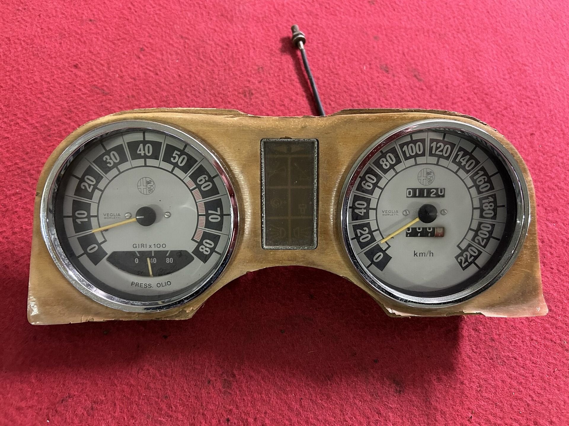 Alfa Romeo 2000 Berlina dashboard instrumentenpaneel, Gebruikt, -, -, Ophalen of Verzenden