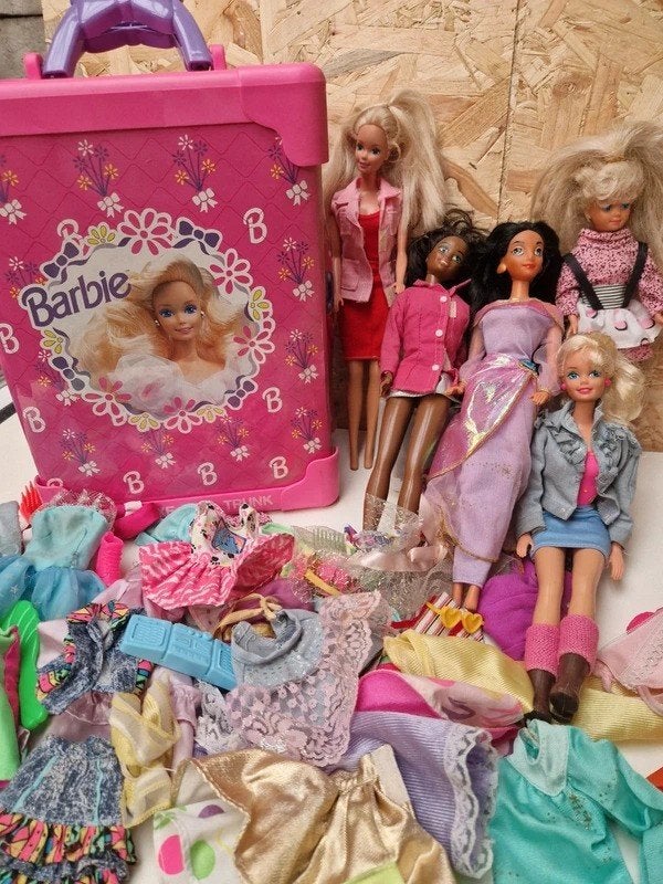Barbie Deluxe Doll Trunk Koffer, Poppen & Partij Kleding, Enfants & Bébés, Enlèvement ou Envoi, Utilisé, Barbie
