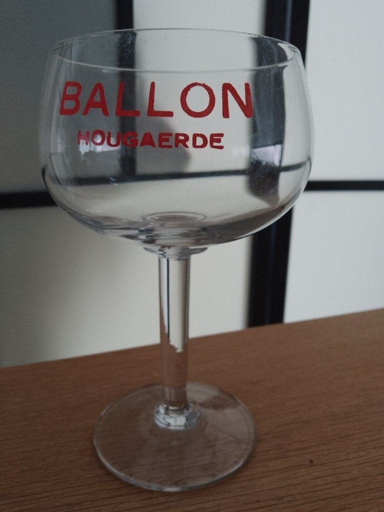 Ballon Hougaerde glas, Enlèvement ou Envoi, Utilisé