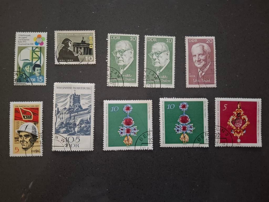 Postzegels DDR, Ophalen of Verzenden, DDR