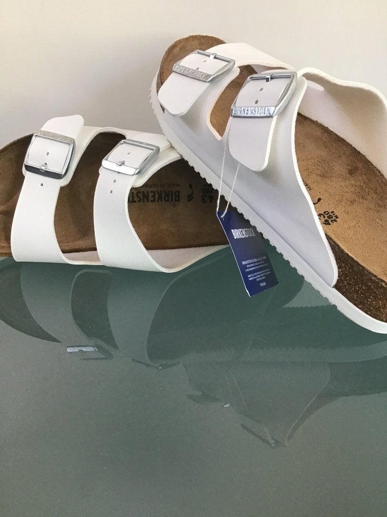 Birkenstock 43 Arizona Prof | wit | New! | Gratis verzenden, Slippers, Wit, Nieuw, Ophalen of Verzenden