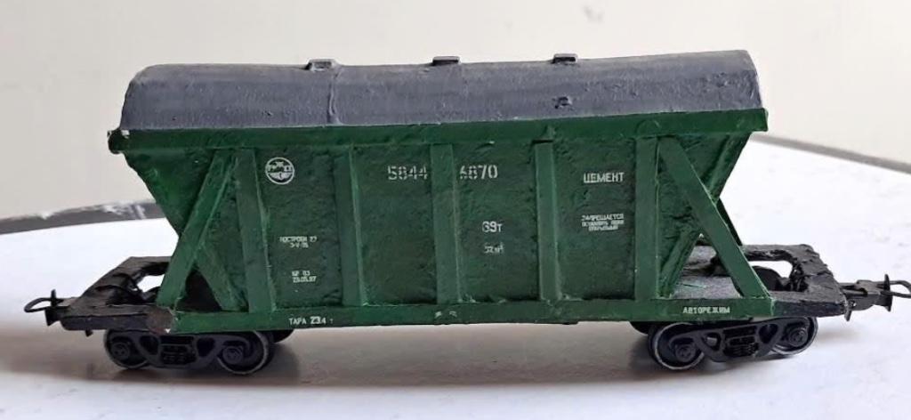 Hopper van de RZD H0 (zelfbouw), Hobby en Vrije tijd, Overige merken, Gebruikt, Gelijkstroom, Wagon