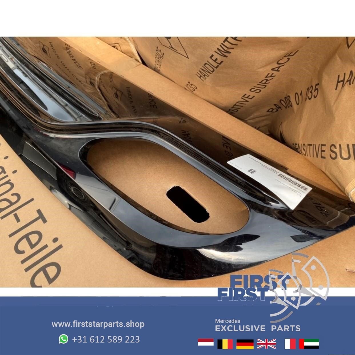 W176 A KLASSE Facelift AMG diffuser achterbumper origineel M, Utilisé, -, -, Enlèvement ou Envoi