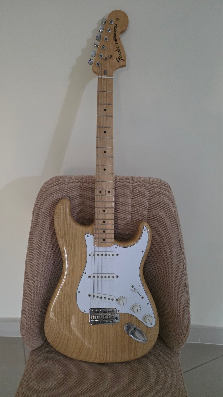 Fender Classic series 70s Stratocaster perfecte staat (2010), Ophalen, Zo goed als nieuw, Solid body, Fender