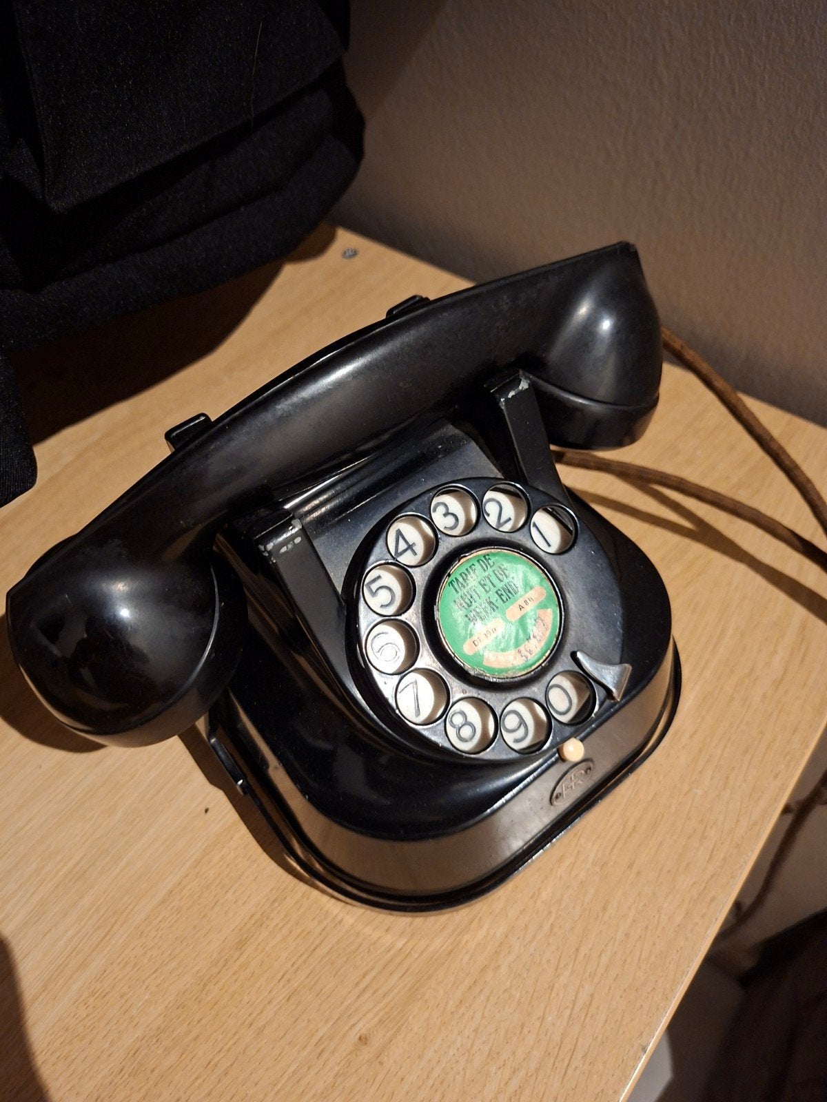 oude telefoon !, Ophalen