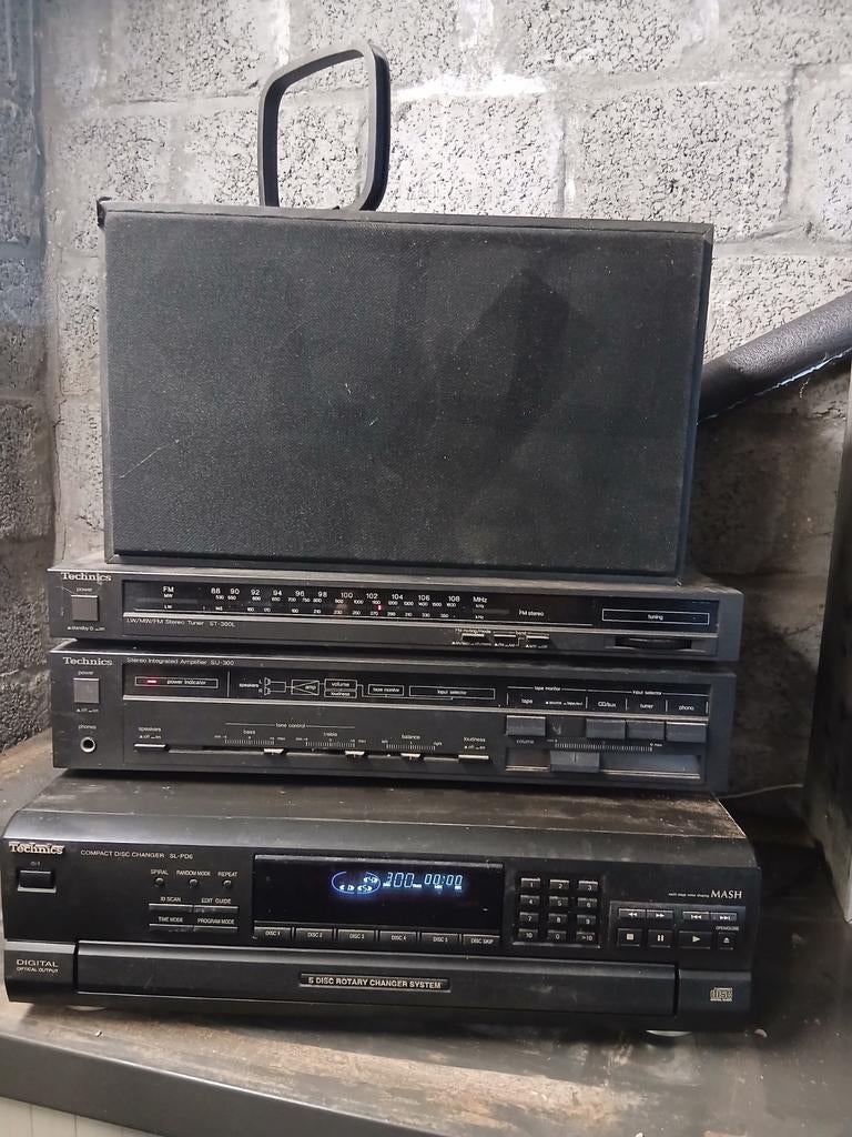 Technics stereo keten, Enlèvement