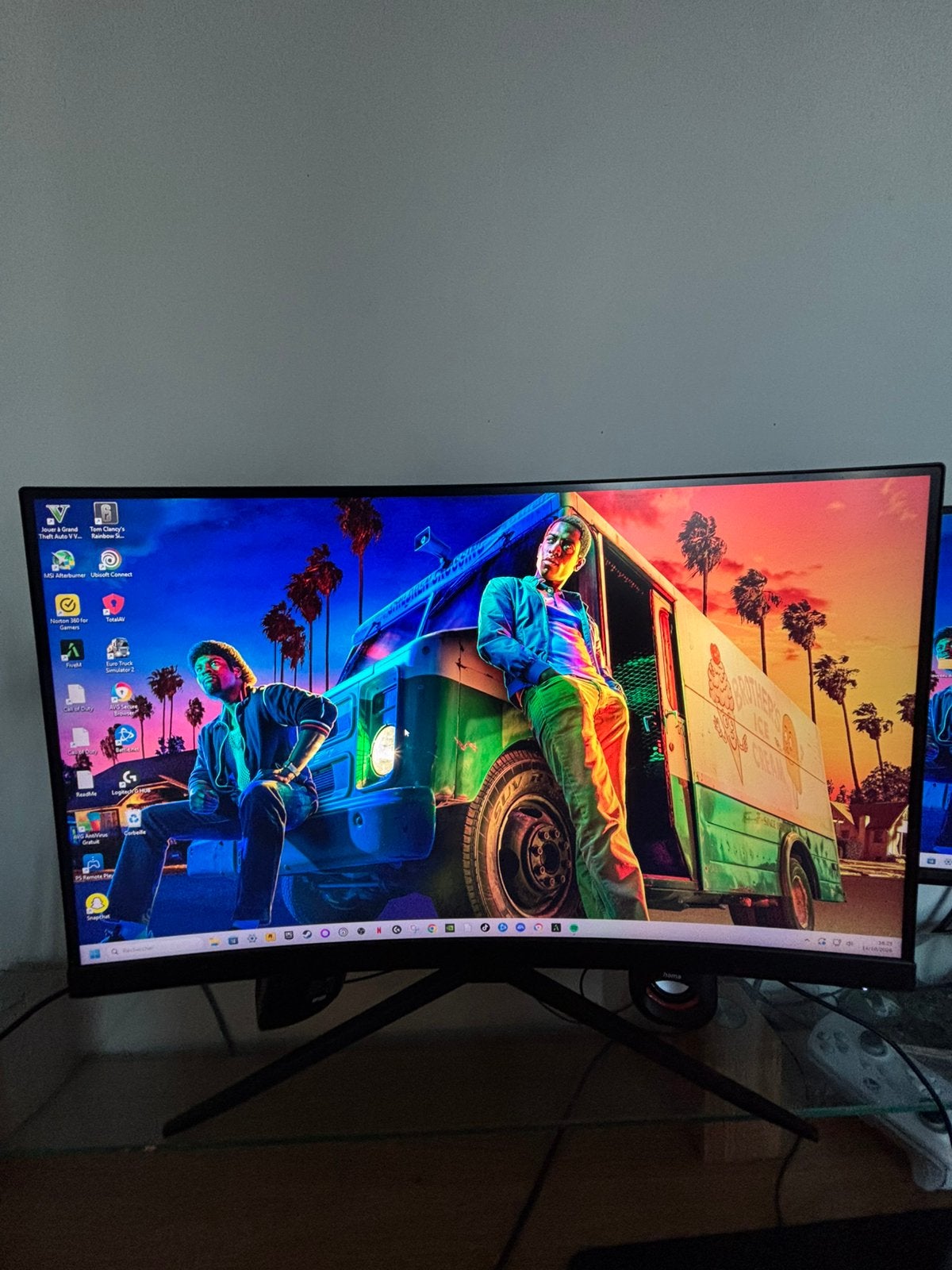 MSI G27C4X 27" gebogen 250 Hz gaming, Computers en Software, Gaming, VA, Nieuw, Full HD