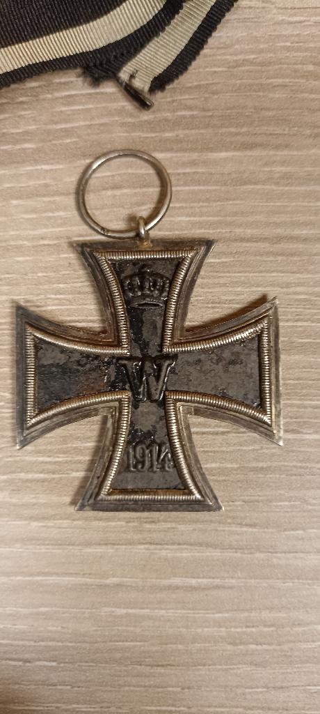 Croix de Fer Allemande de 1914  (authentique) ww1, Envoi, Armée de terre, Autres types