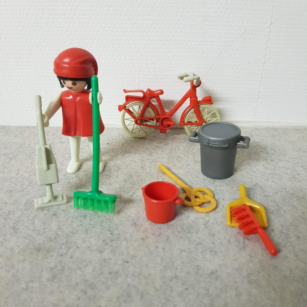 Playmobil vintage setjes, oma-opa, poetsdame, parkeerwachter, Enlèvement ou Envoi