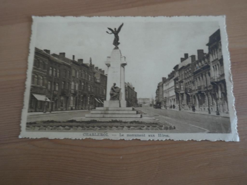 charleroi le monument aux heros, Verzenden, Gelopen, Henegouwen