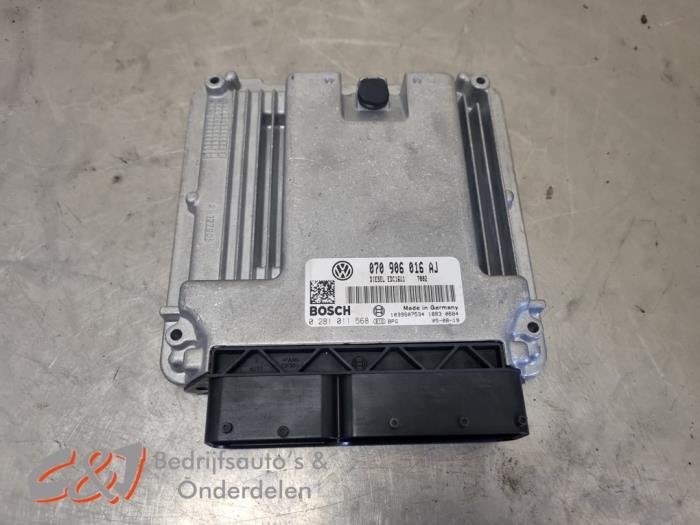 Computer Motormanagement van een Volkswagen Transporter, Gebruikt, -, Volkswagen, -