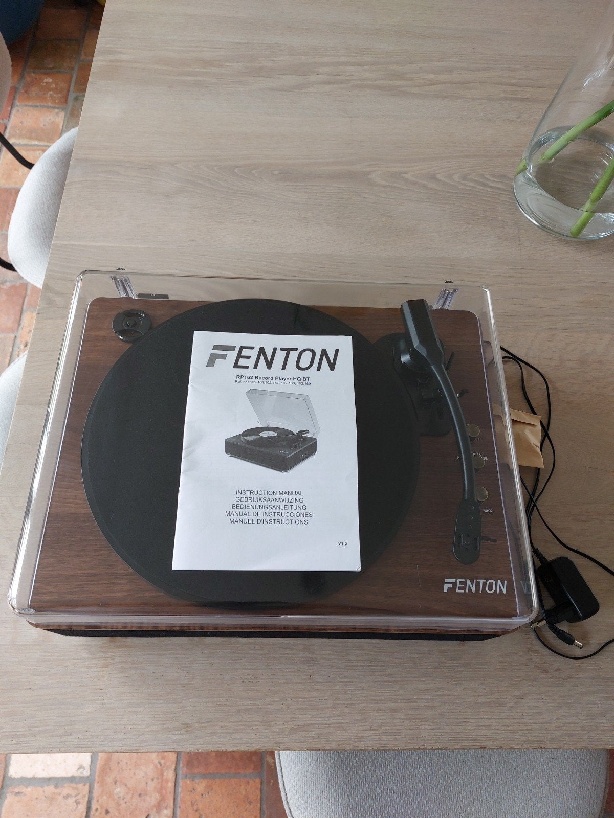 Fenton platenspeler type RP162 HQ BT, Ophalen