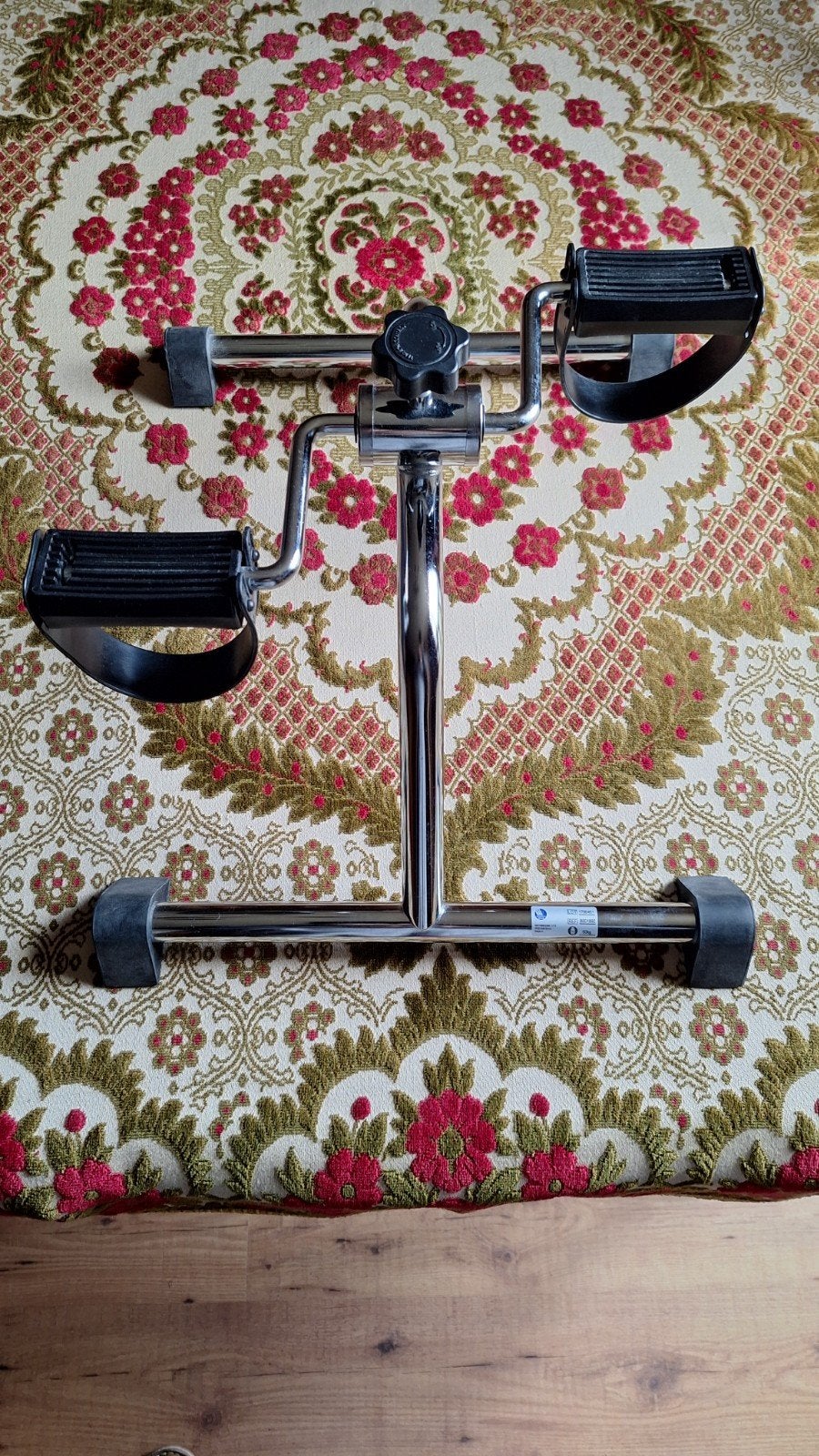 Revalidatie fietstraining van firma Vermeiren tafel model., Sport en Fitness, Ophalen, Nieuw, Metaal, Benen