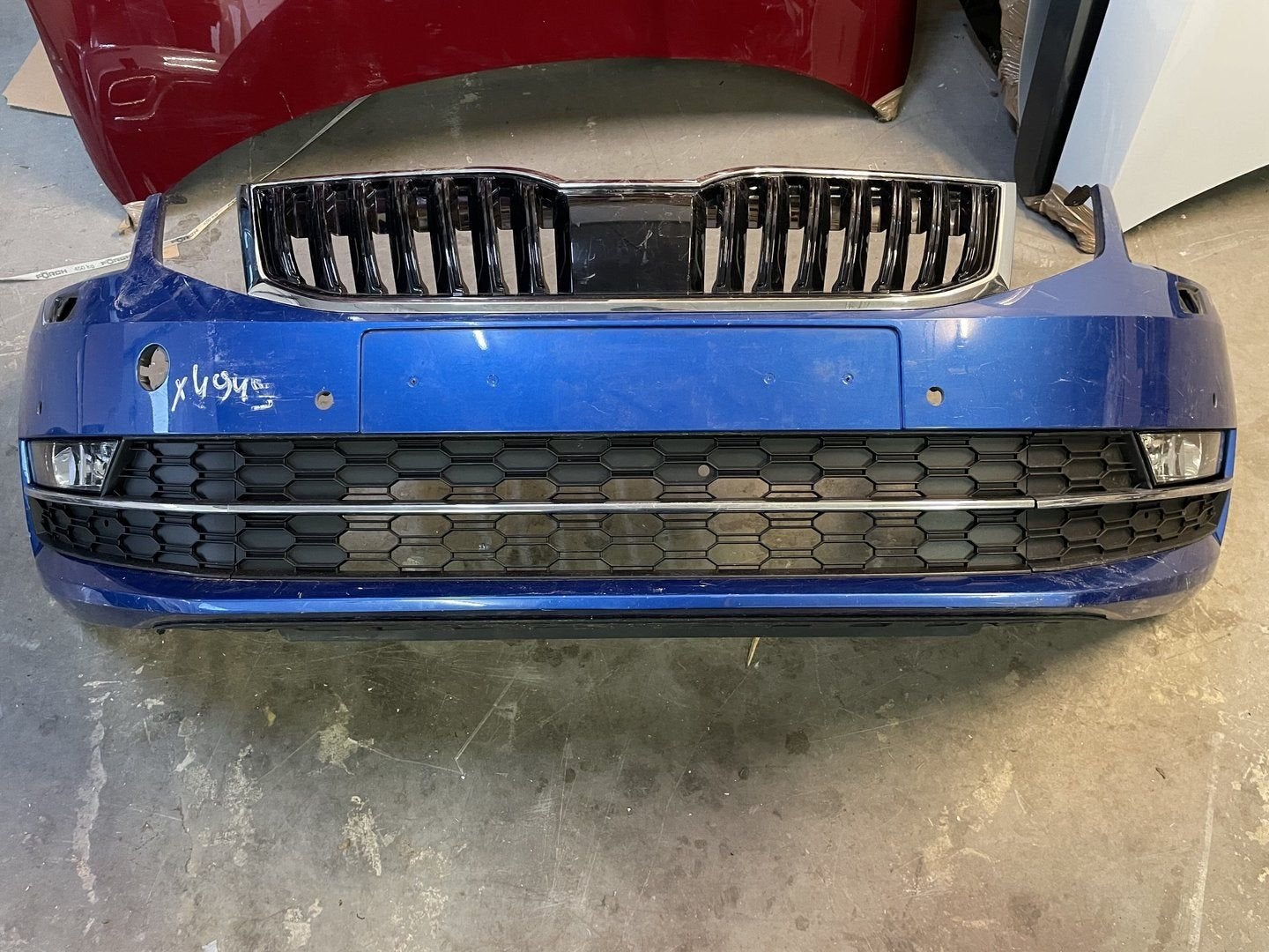 Skoda Octavia facelift voorbumper compleet, -, Utilisé, -, Avant