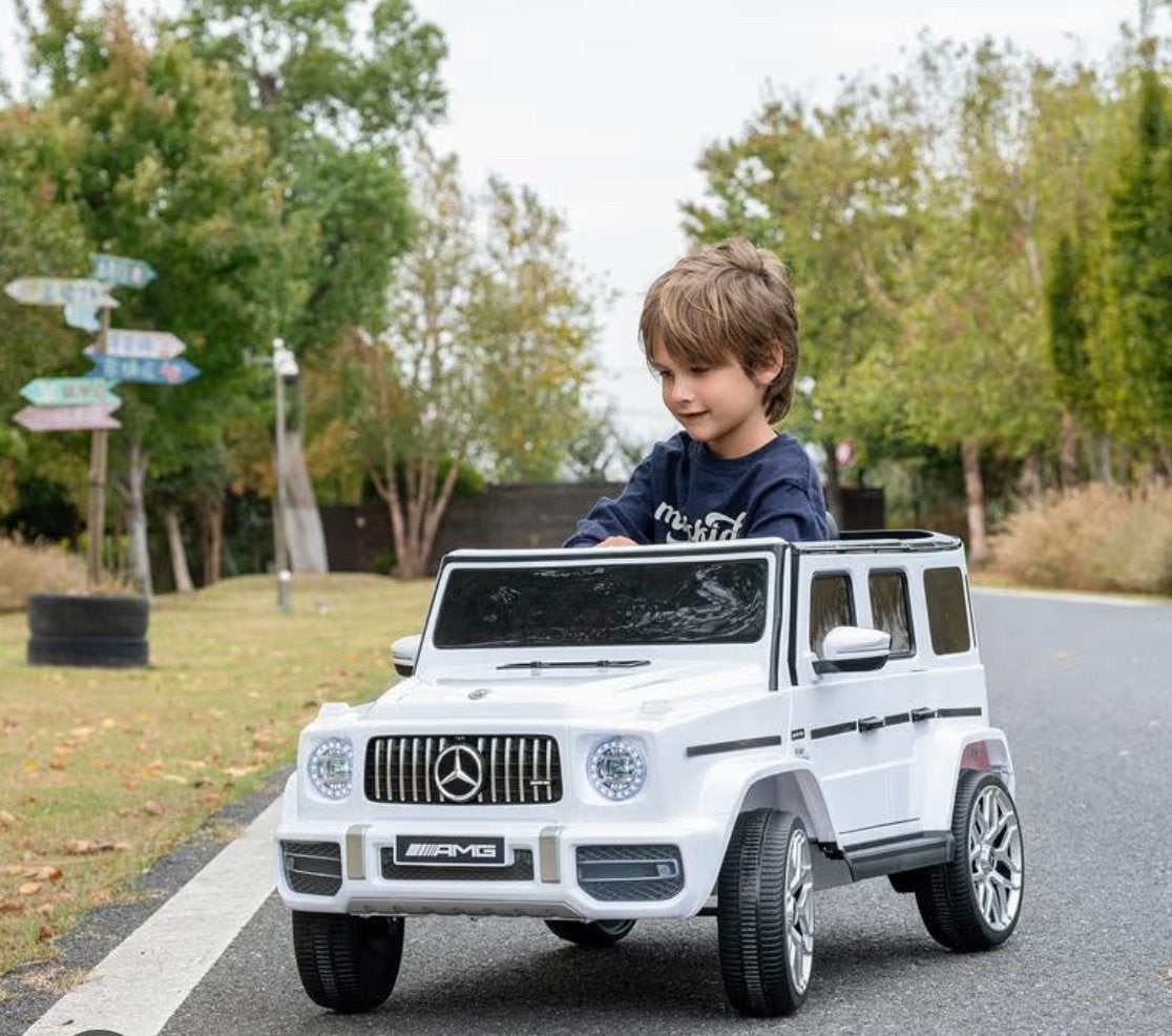 Electrische kinder auto g63 amg mercedes, Verzenden, Zo goed als nieuw