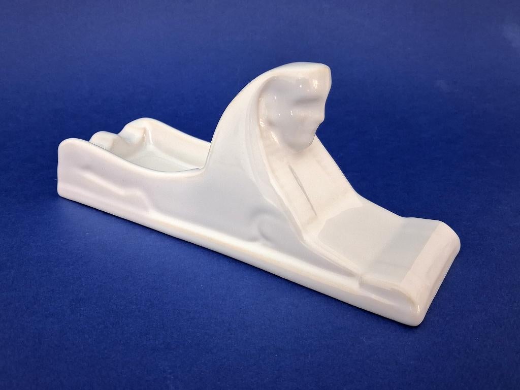 asbak Sphinx Maastricht wit, Antiek en Kunst, Ophalen of Verzenden