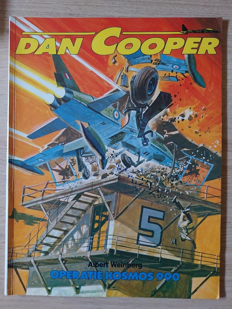 5 strips Dan Cooper -  21, 22, 23, 24 en 26, Plusieurs BD, Envoi, Utilisé, Albert weinberg