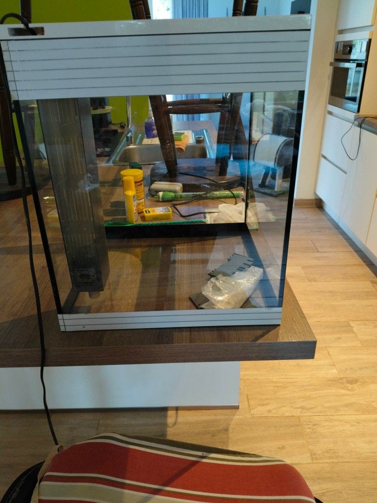 aquarium, Animaux & Accessoires, Enlèvement, Couvercle inclus, Utilisé, Aquarium vide