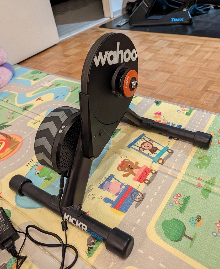 Wahoo Kickr Core + Zwift Cog, Ophalen, Gebruikt
