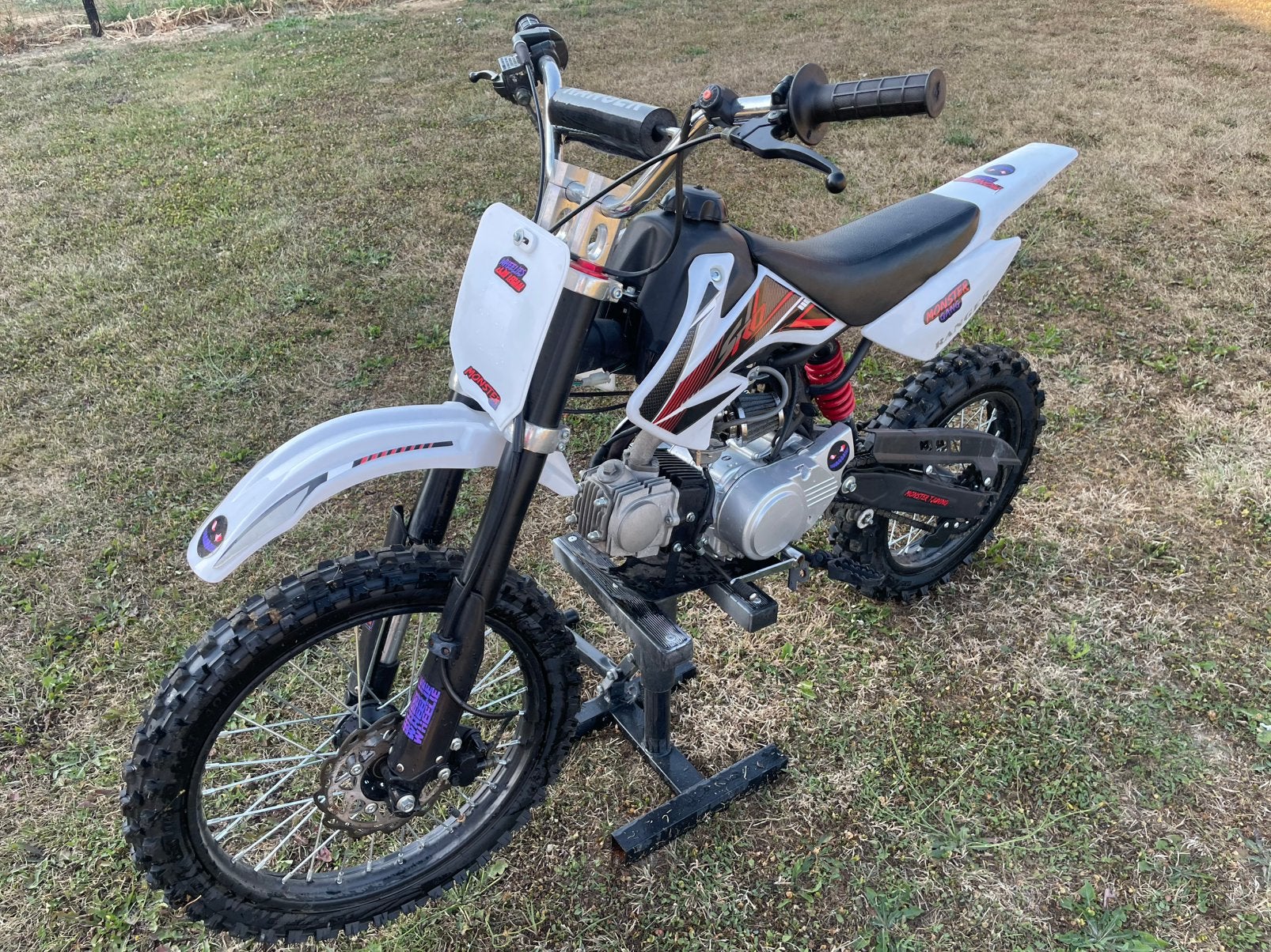 Crossmotor 125cc 4takt, Ophalen