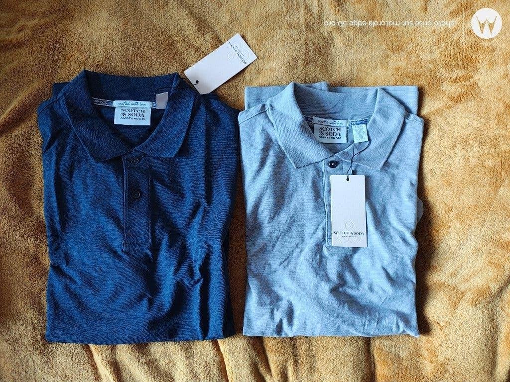 Lot 2 polos homme Scotch Soda T. L neufs, Enlèvement ou Envoi, Neuf