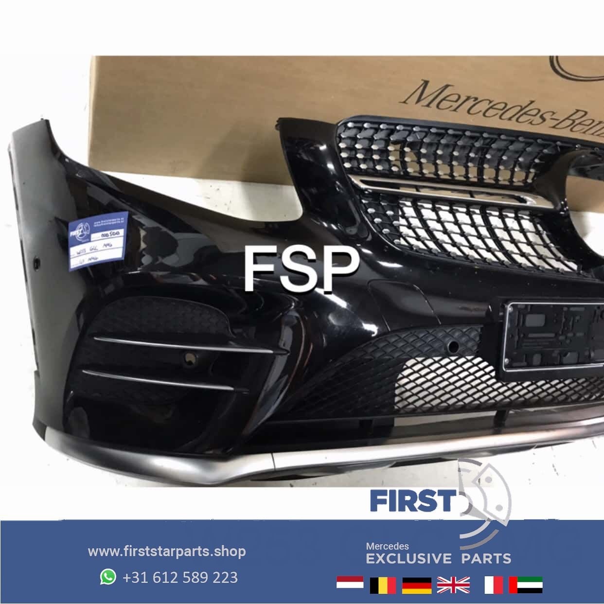 W253 X253 GLC43 AMG PAKKET ZWART WIT GRIJS ORIGINEEL Mercede, Gebruikt, -, Ophalen of Verzenden, Bumper