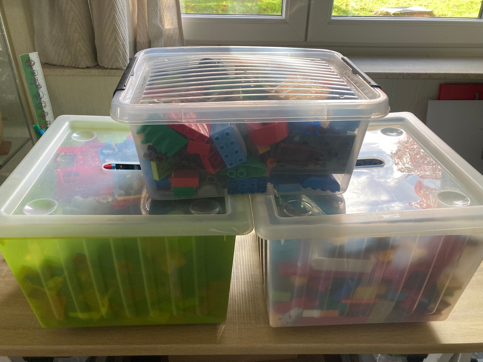 Grand terrain en duplex, Enlèvement, Utilisé, Duplo, Briques en vrac