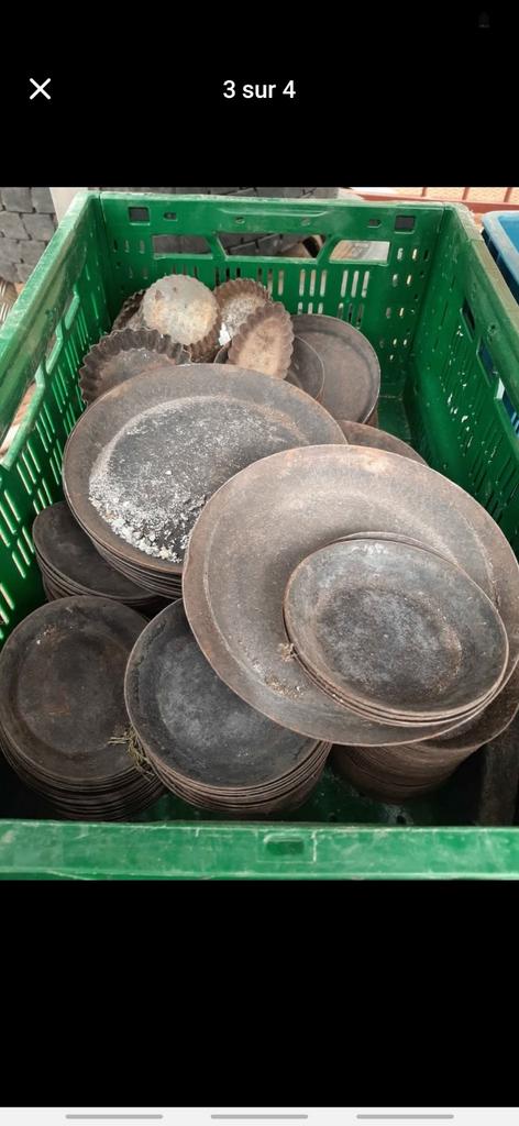 Lot de moules à tartes..., Articles professionnels, Enlèvement