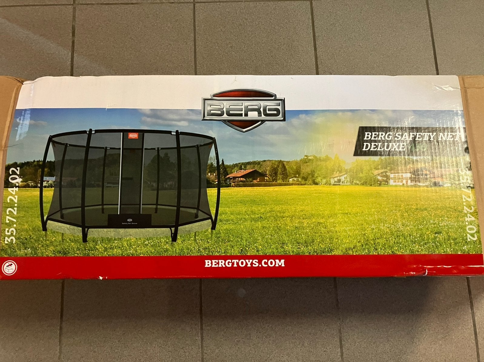 Berg Safety Net Deluxe 430 - frame en hoepelset, Ophalen, Nieuw