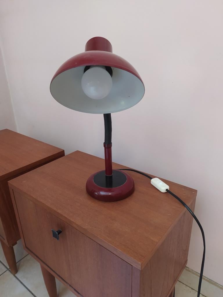 Authentique lampe bureau Vintage années 60, Enlèvement