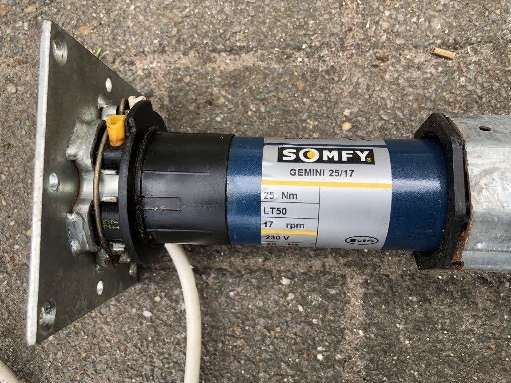 Somfy Gemini 25/17 rolluikmotoren, Ophalen, Gebruikt