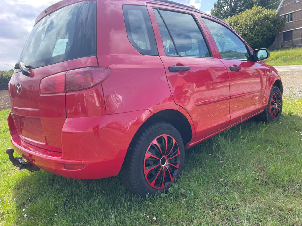 Mazda 2 benzine – 2003 – met garantie!, Bedrijf, 5 deurs, https://public.car-pass.be/vhr/21cd25f7-21d2-44fd-9a70-21b5b425ea1f