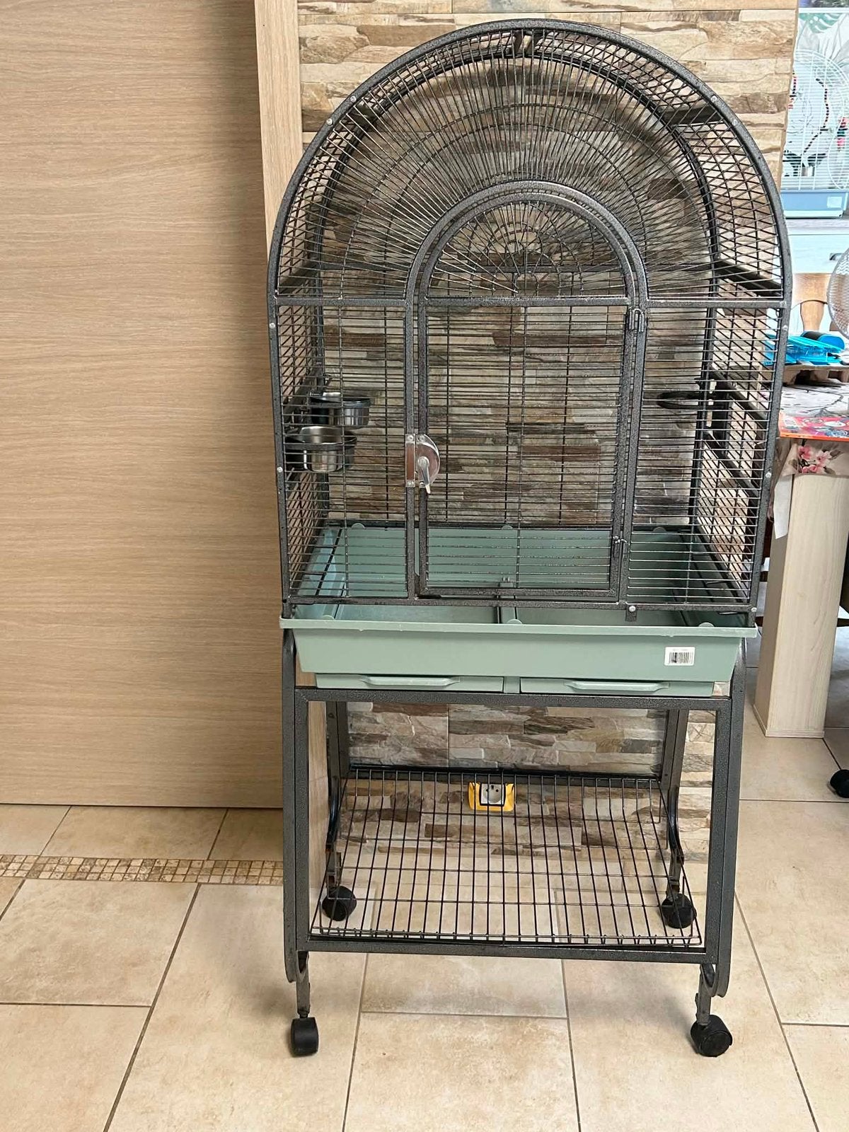 Cage à peroquet, Ophalen, Zo goed als nieuw