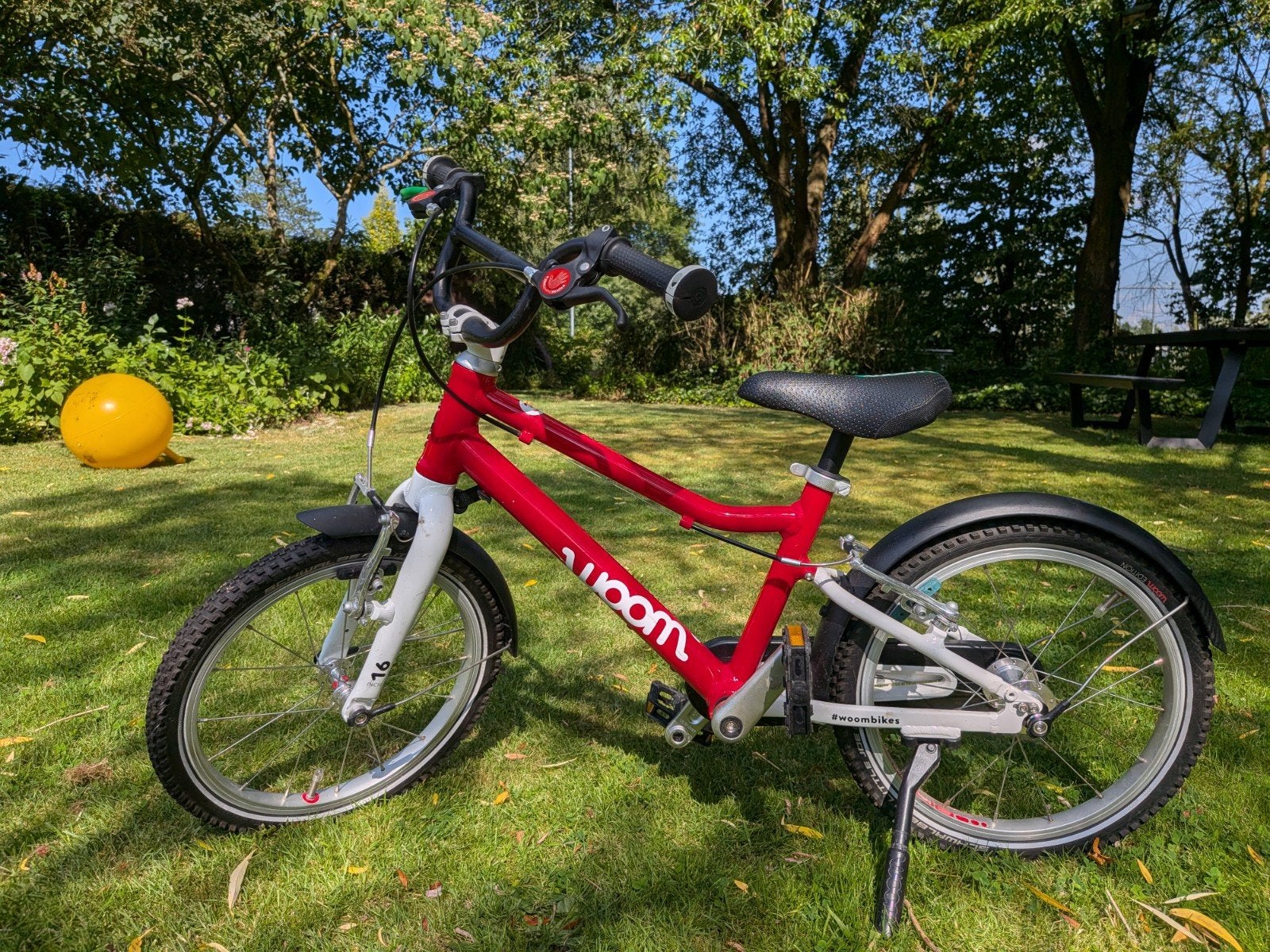 Woom 3 rood, Enlèvement