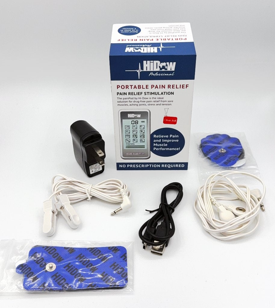 HiDow Professional TENS & EMS / Pijnverlichting / 100% NIEUW, Sport en Fitness, Ophalen of Verzenden, Nieuw, Apparaat