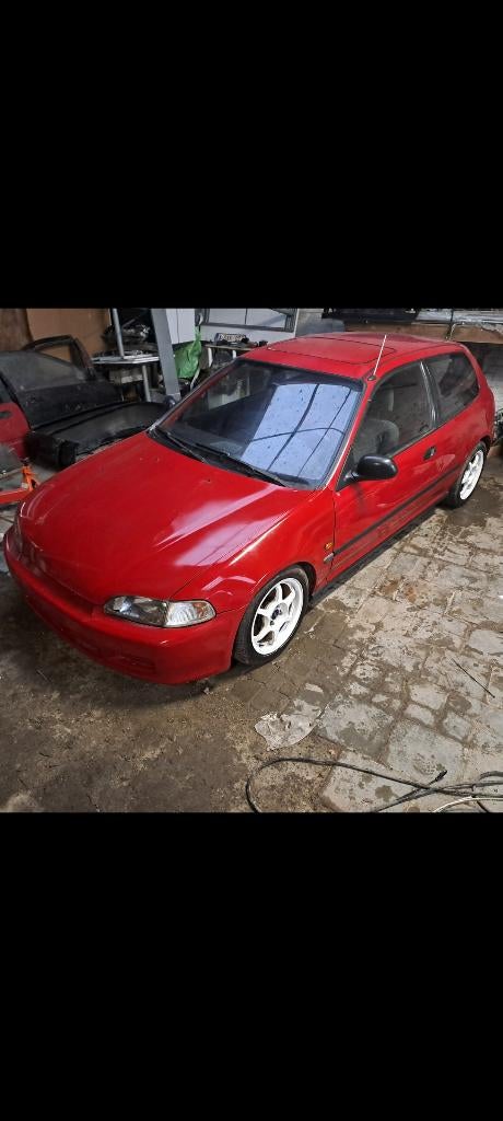 Civic eg4 vtec, Auto's, Honda, Bedrijf, Civic, Aangepast voor mindervaliden, Centrale vergrendeling, Elektrische buitenspiegels