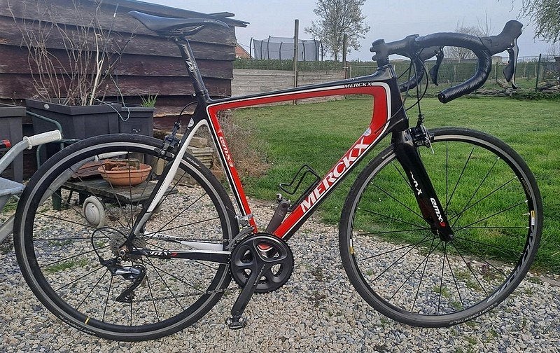 Carbon MERCKX EMX3, Ultegra 11sp. Maat 56., Fietsen en Brommers, 53 tot 57 cm, Ophalen