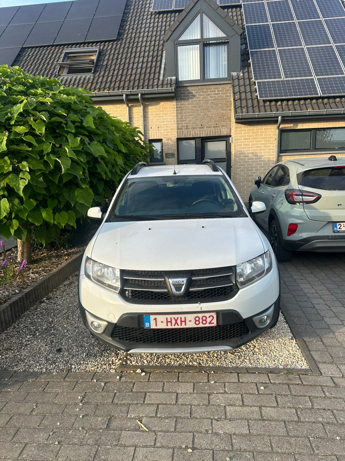 Dacia Sandero ,Wit ,2014, Autos, Euro 5, Achat, Bluetooth, 2340 kg