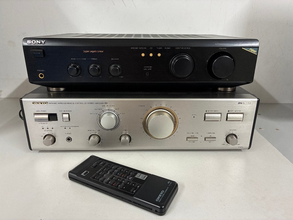 2 versterkers, TV, Hi-fi & Vidéo, Amplificateurs & Ampli-syntoniseurs, Enlèvement