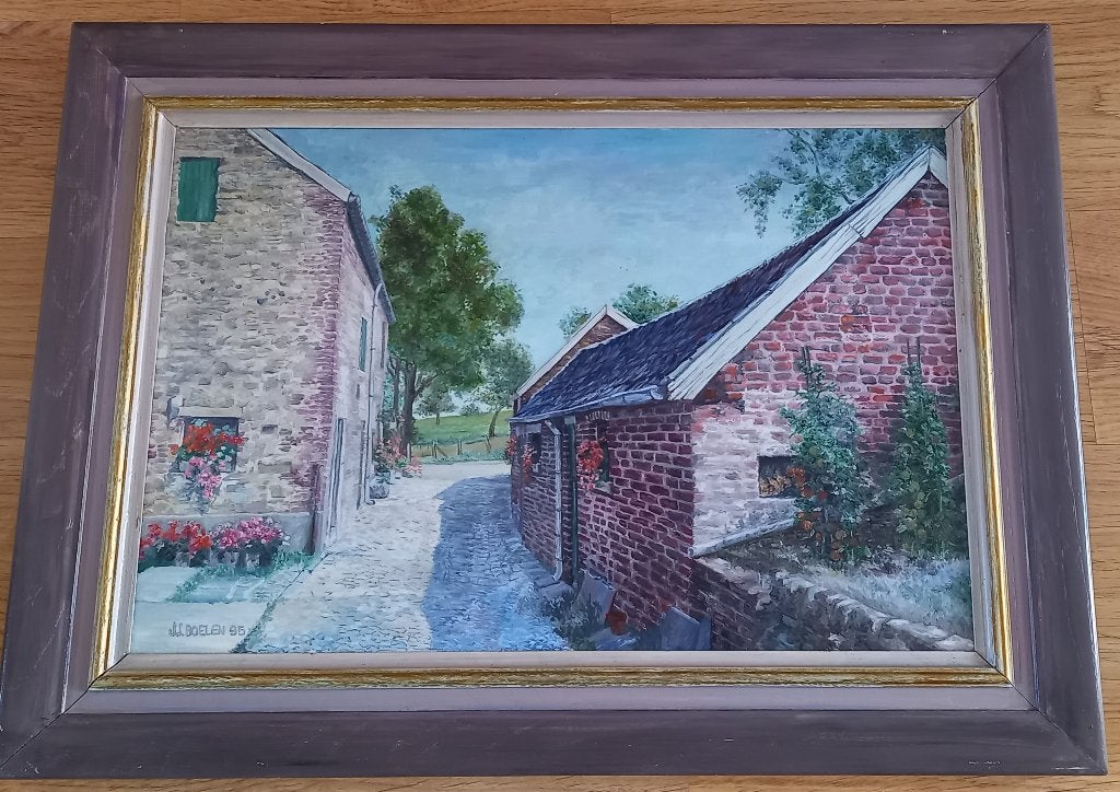 Peinture à l'huile, Enlèvement, Peinture à l'huile, Paysage