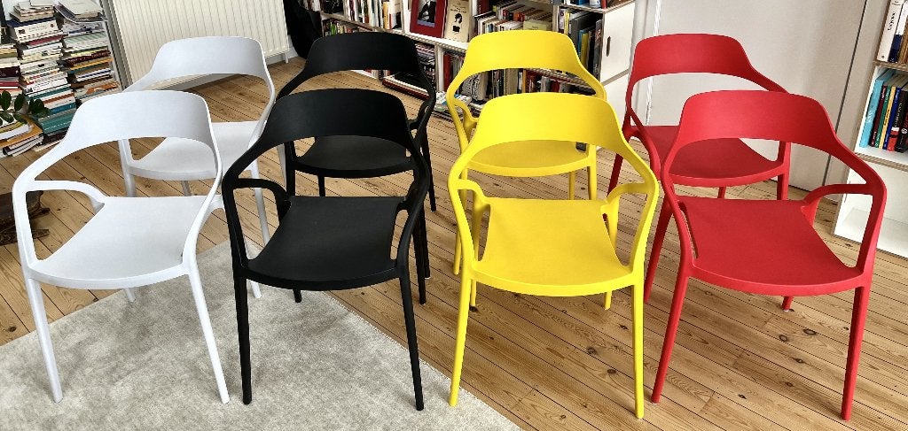 Chaises design "Grace" colorées, Maison & Meubles, Chaises, Neuf, Design, Synthétique, Enlèvement