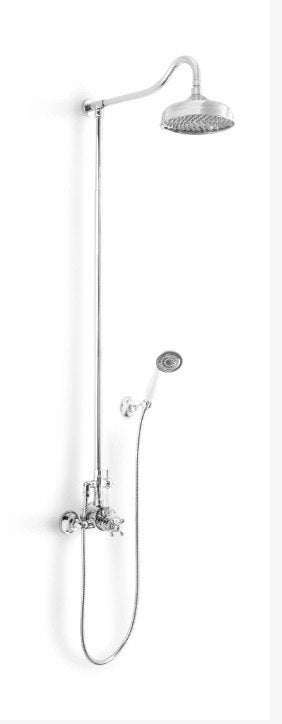 Douche set met thermostatische mengkraan chroom NIEUW, Ophalen, Nieuw, Chroom, Douche