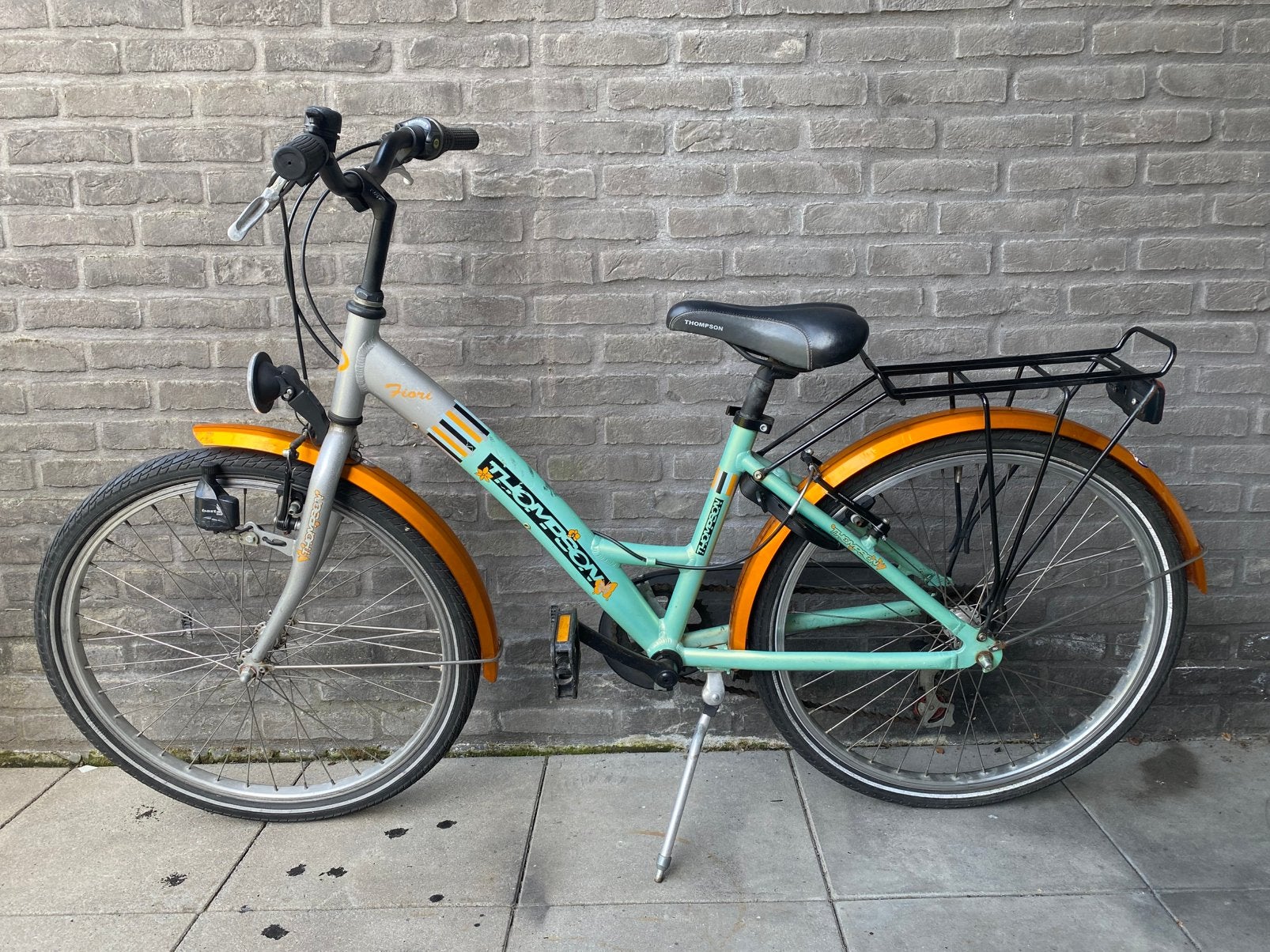 Meisjesfiets thompson 24 inch in goede staat,6 versnelling, Ophalen of Verzenden, Zo goed als nieuw, 24 inch, Versnellingen