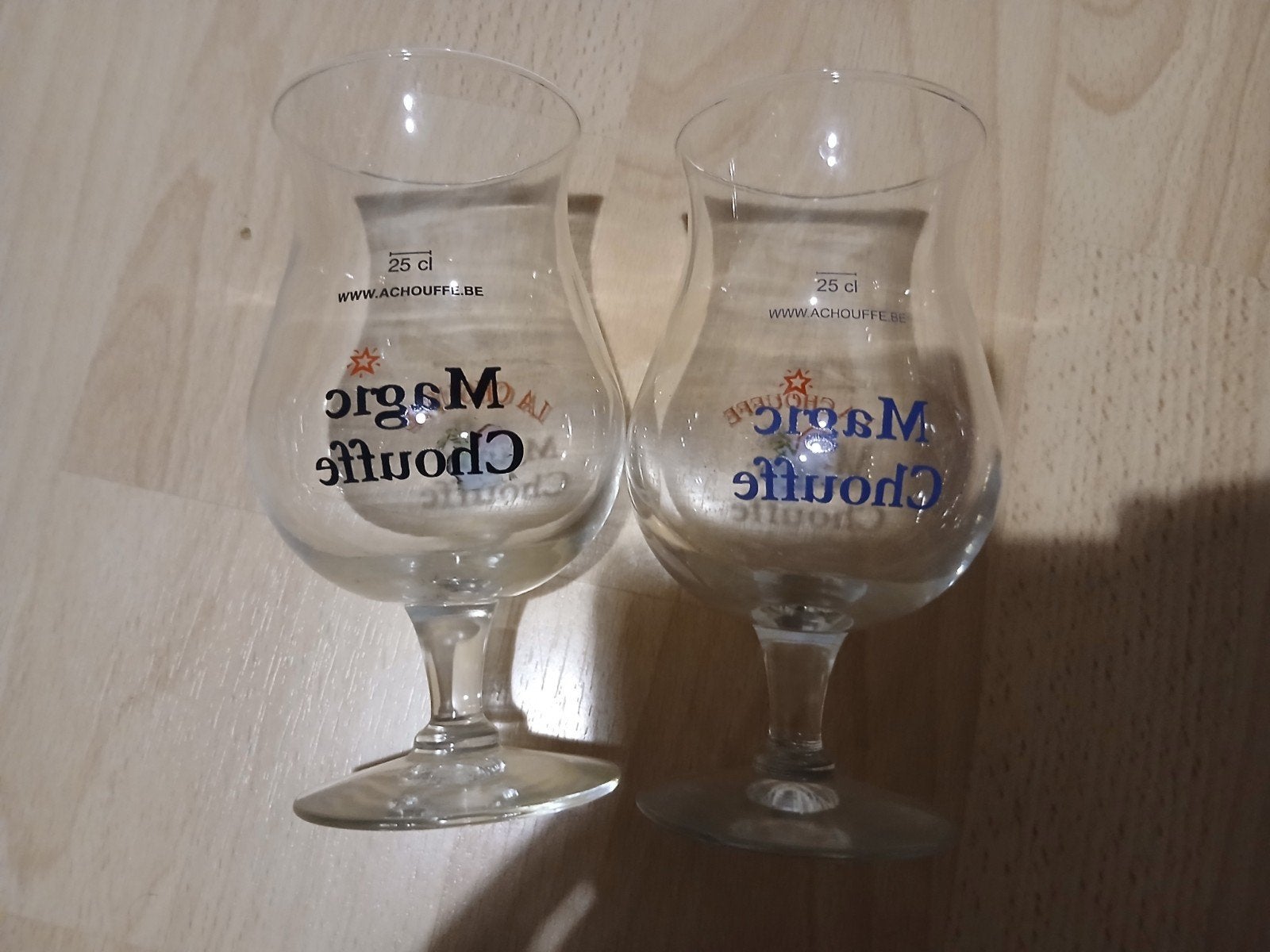 la chouffe Magic chouffe glazen, Verzamelen, Ophalen