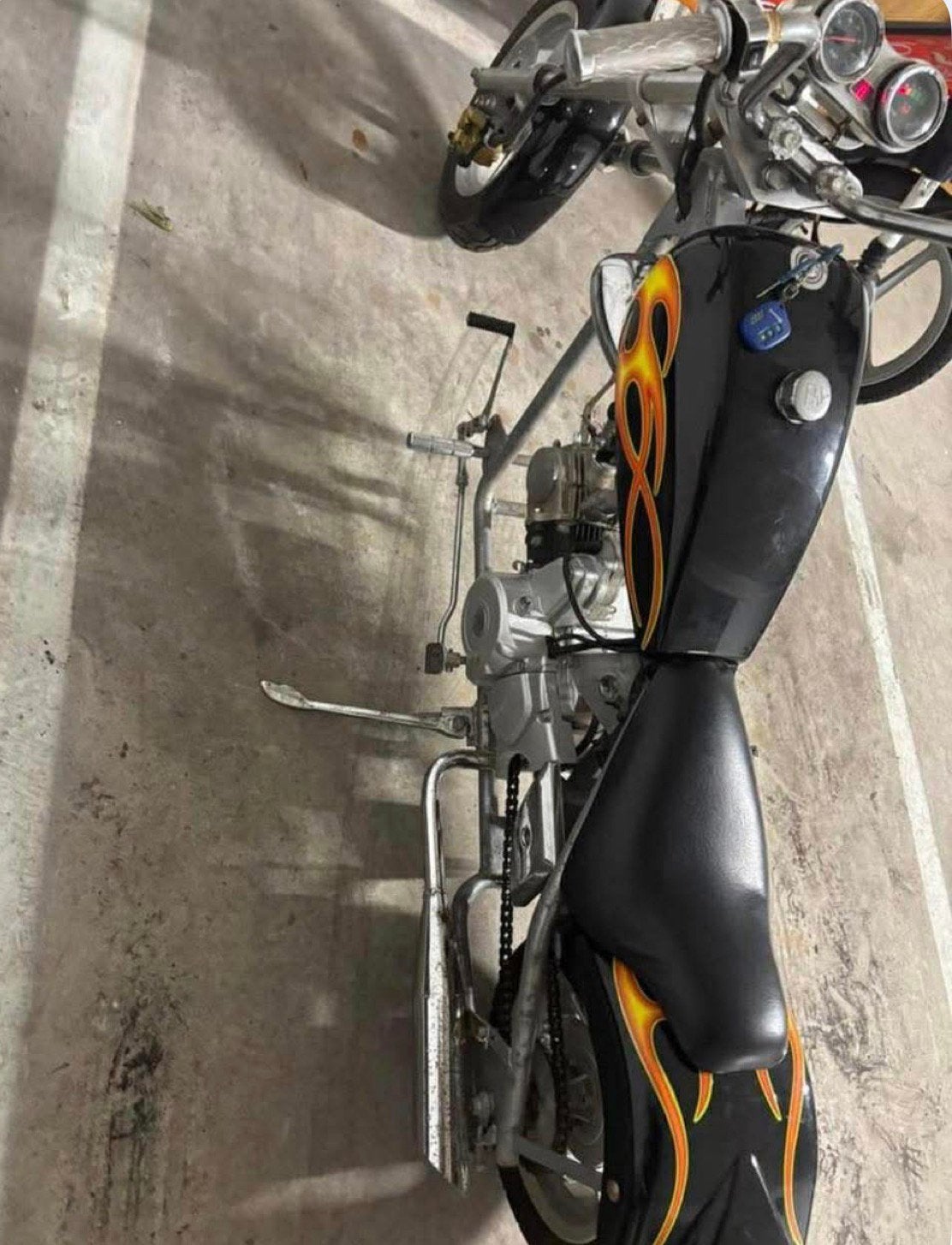 80cc chopper, Fietsen en Brommers, Ophalen, Overige typen, Zo goed als nieuw, 80 cc