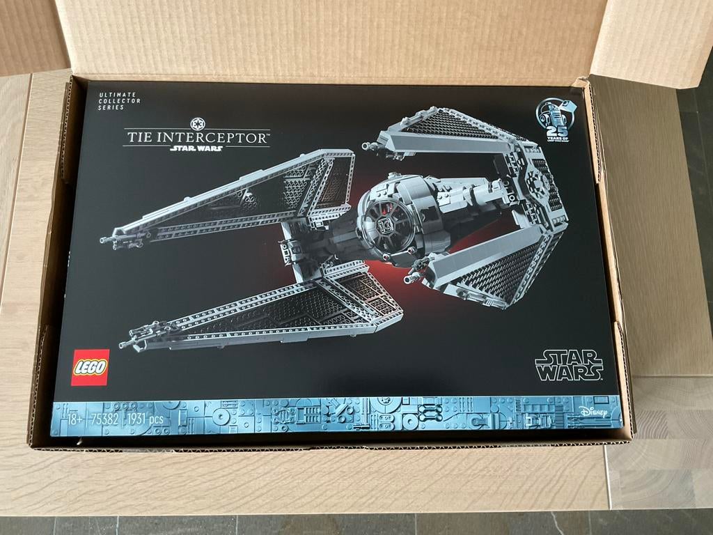 Lego Star Wars 75382 UCS Tie Interceptor Nieuw, Ophalen of Verzenden, Nieuw, Lego, Star Wars