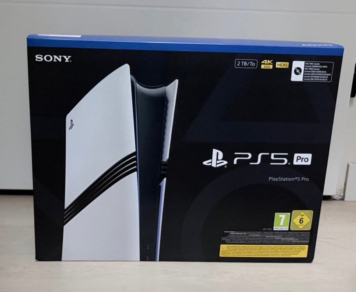 Nouvelle PS5 Pro avec lecteur de disque, 2 manettes, etc., Consoles de jeu & Jeux vidéo, Enlèvement ou Envoi, Neuf