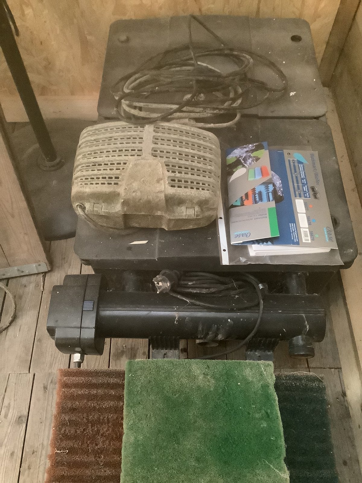 Oase BIOSMART +Aquamax pomp+Vitronic UV lamp, Enlèvement, Utilisé