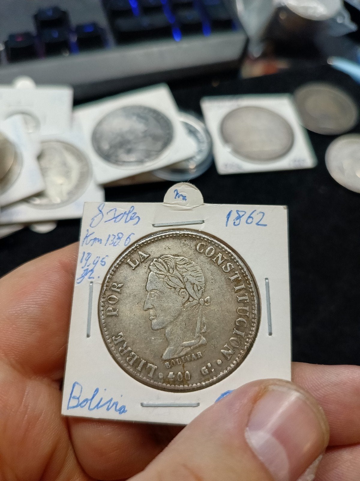 1862 Boliviana 8 solves, Ophalen of Verzenden